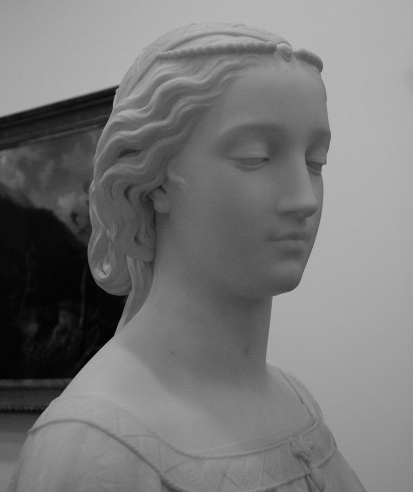 GAM - LINGUAGGIO_027.JPG - ODOARDO FANTACCHIOTTI - Roma 1809-Firenze 1877 - MADONNA LAURA (1861)